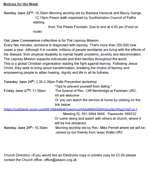 Notices 220625