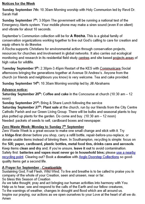 Notices 070925